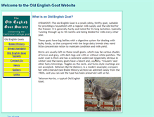 Tablet Screenshot of oldenglishgoats.org.uk